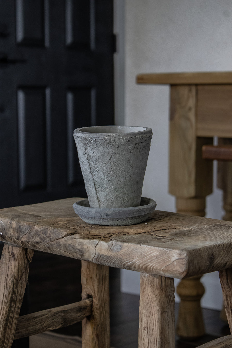 Rustic Terracotta Pot - Charcoal