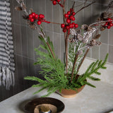 19in Pick-Red Ash Berries w/ Wispy Twigs