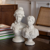 Classical Resin Bust Sculptures Set