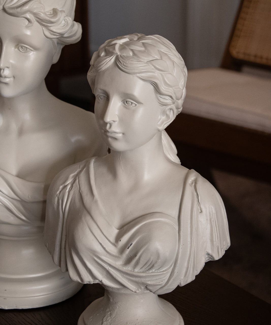 Classical Resin Bust Sculptures Set