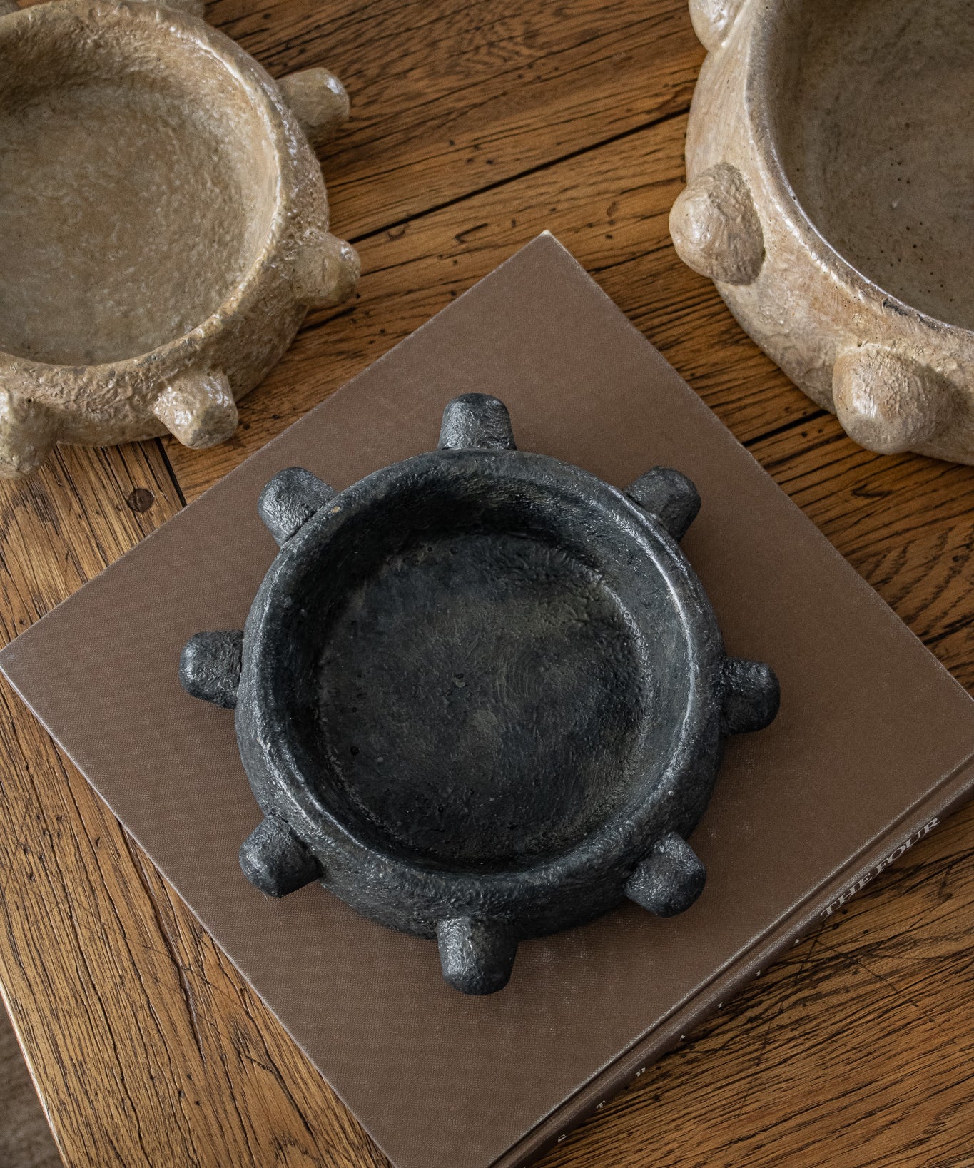 Handcrafted Maya Cement Bowl