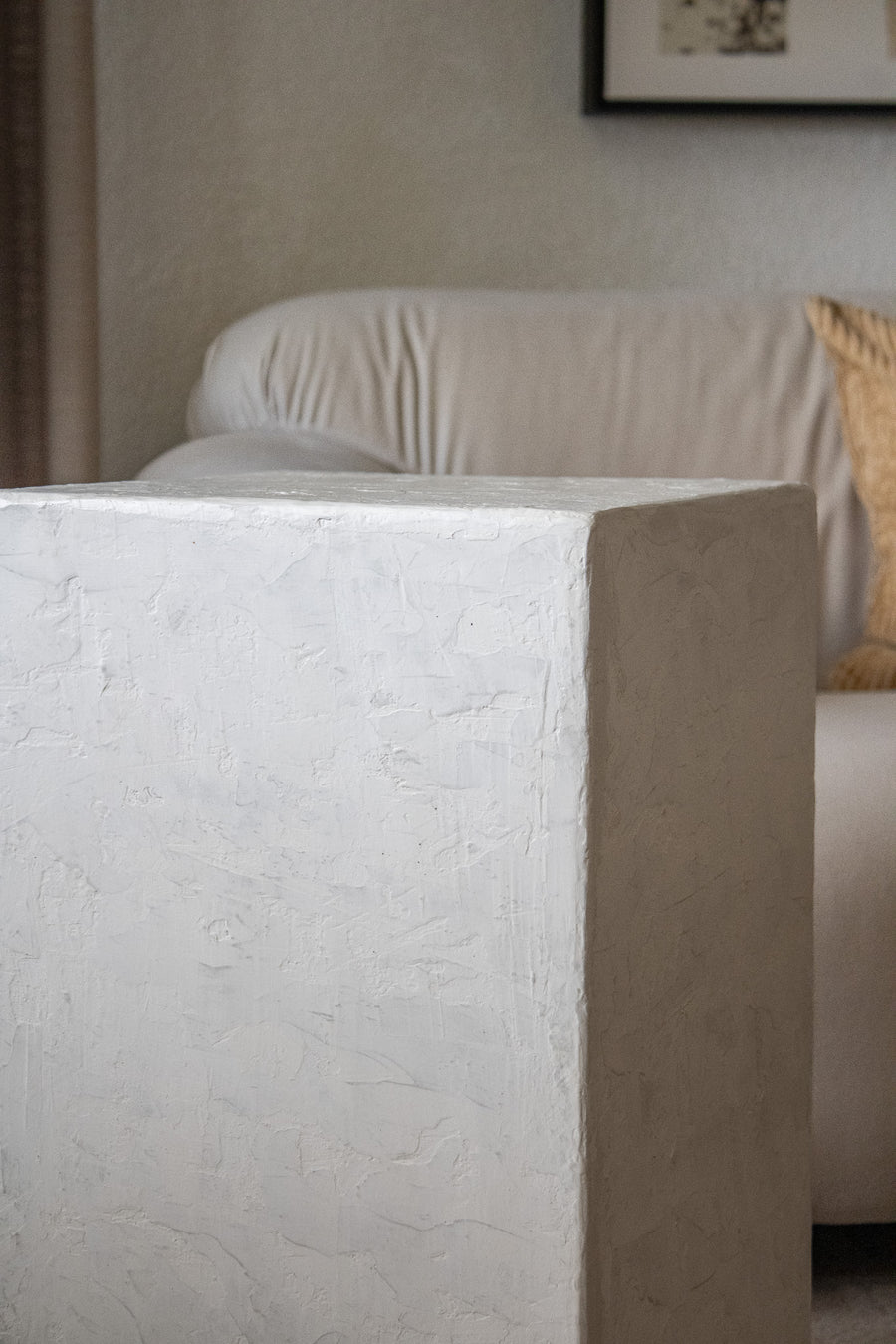 Plaster Stand Plaster Pedestal Stand – Casa Refined Shop