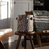 Handcrafted Large Maya Cement Planter Pot