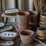Rustic Terracotta Cylinder Planter