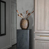 Dried Brushed Copper Simeon Pod Bundle