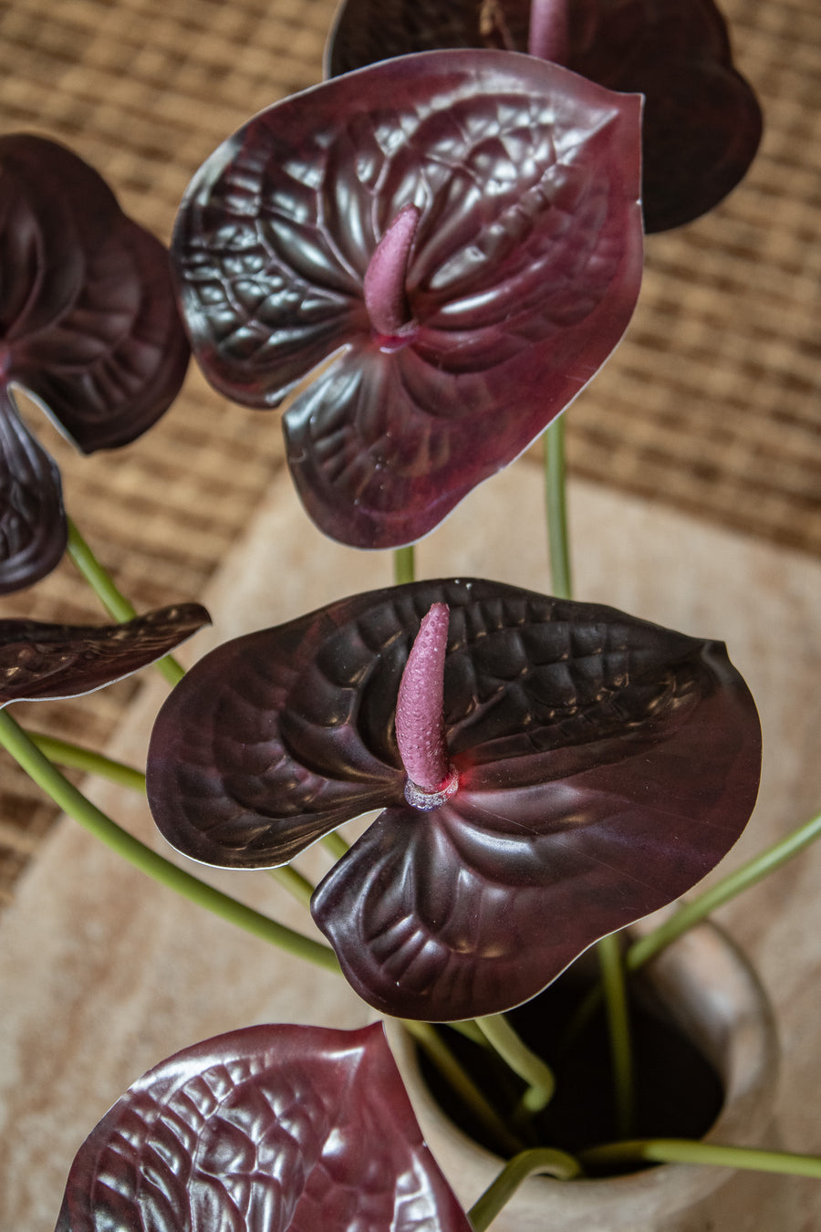 faux anthurium Faux Anthurium Stem