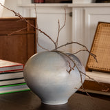 Handcrafted Rounded Stoneware Vase