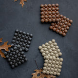 Bubble Cement Coasters Set of 2