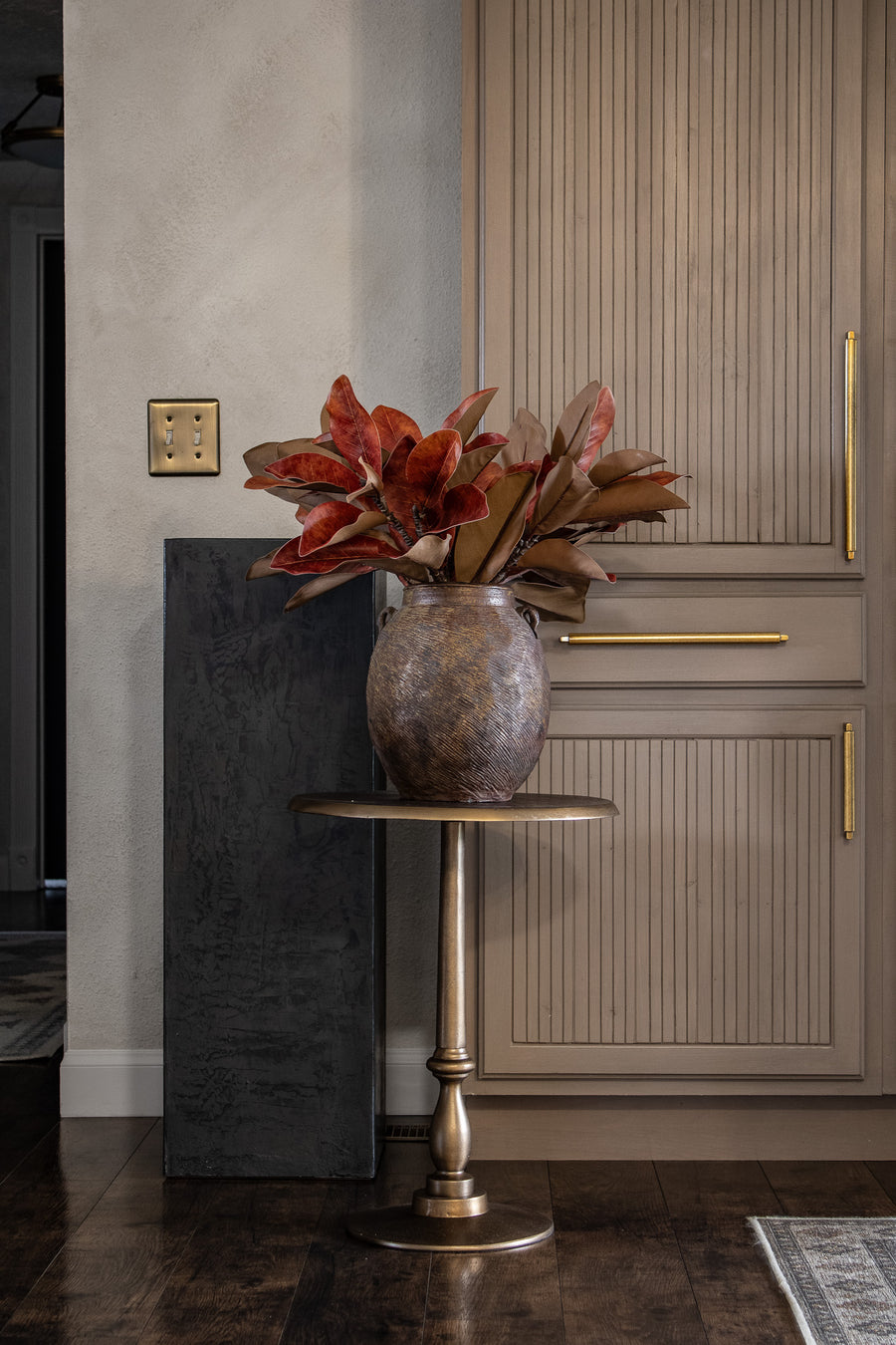 Brass Plated Side Table