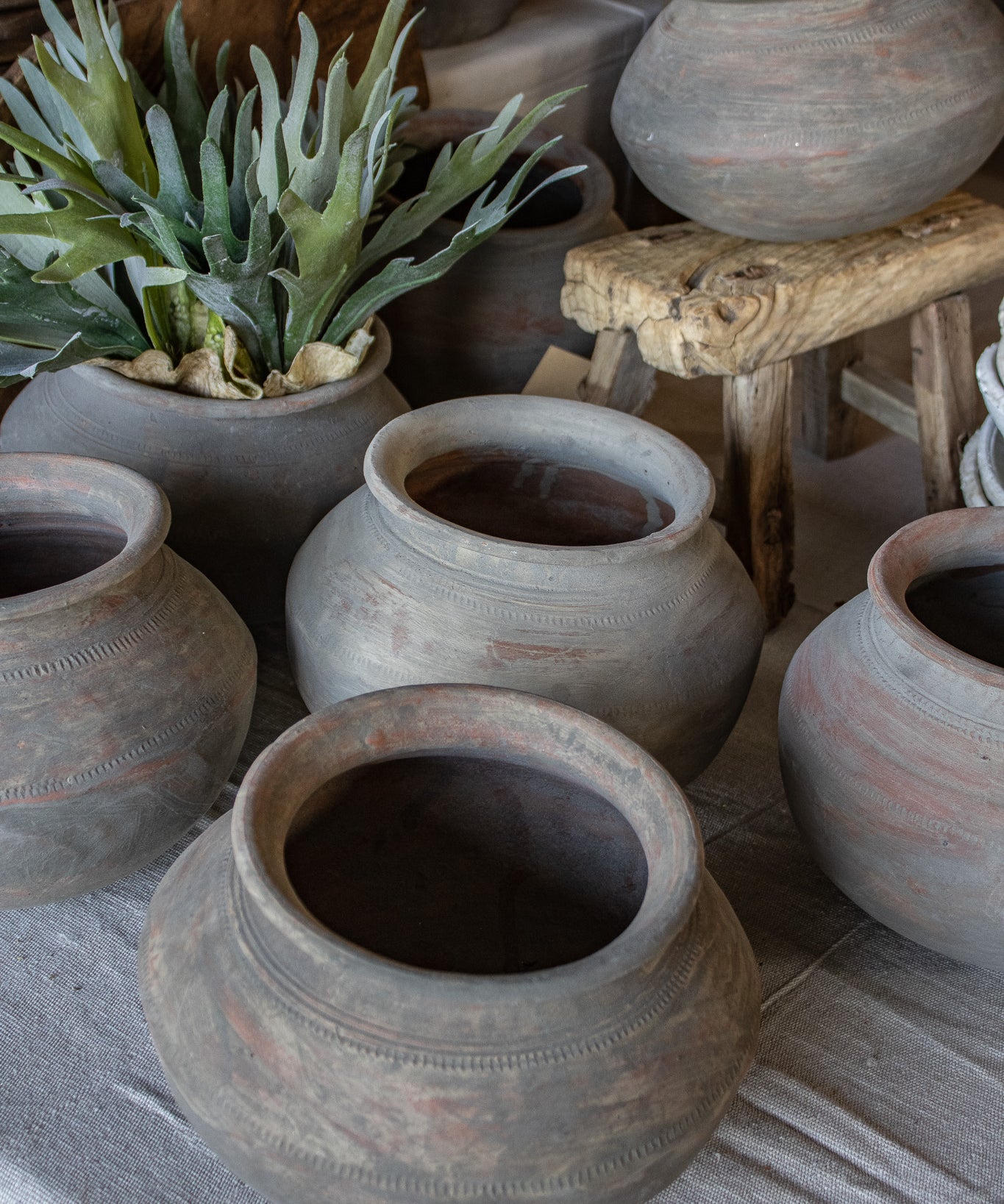 Rustic Clay Water Pot