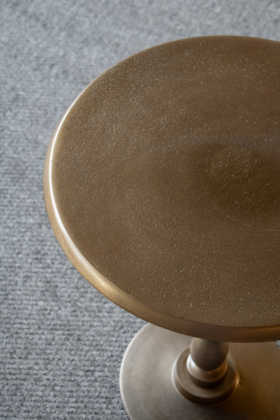 Brass Plated Side Table