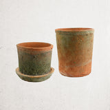 Rustic Terracotta Cylinder Planter