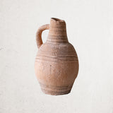 Brick Red Vase With Handle