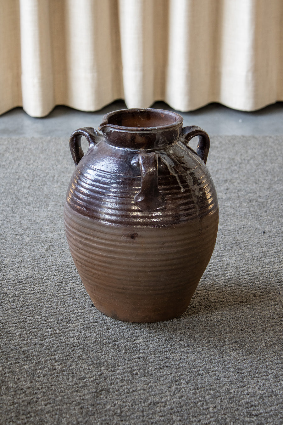 Vintage Jar with Handles