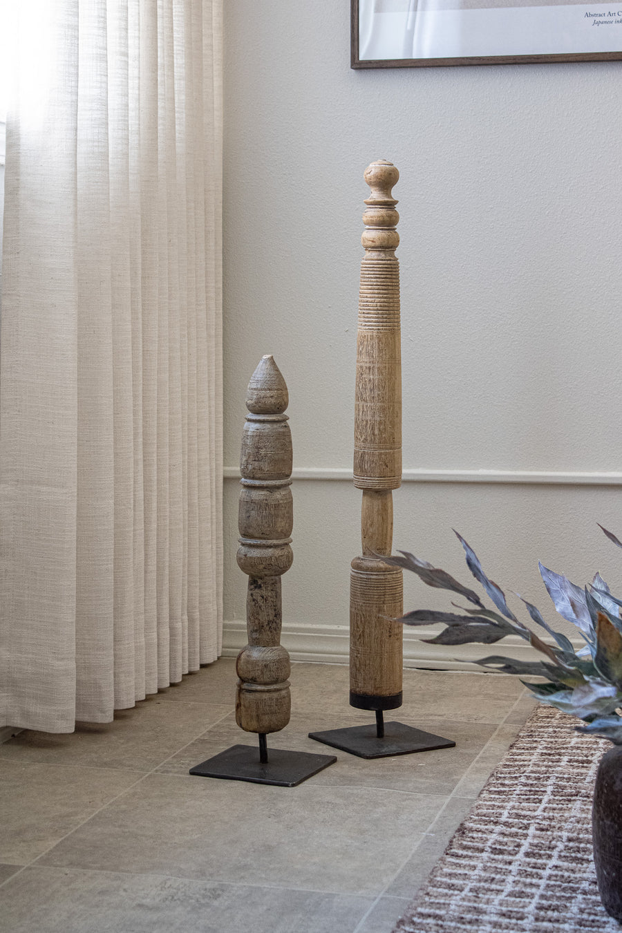Mortar Handle On Stand