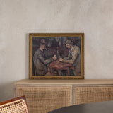 Vintage Framed Print – Paul Cézanne “The Card Players”