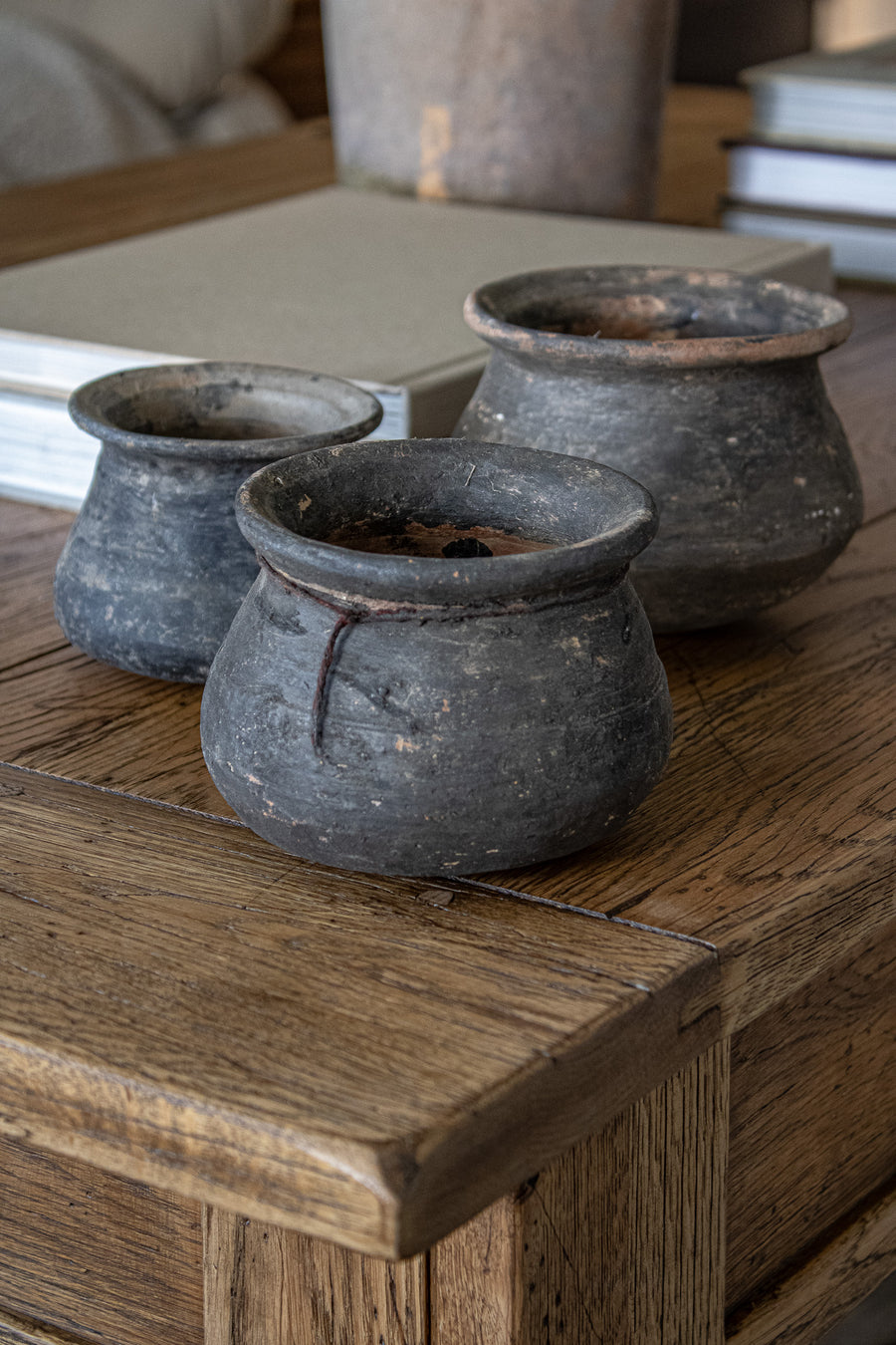 Mini Vintage Clay Pot