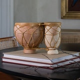 Vintage Handcrafted Terracotta Drum