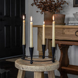 Wrought Iron Taper Candelabra