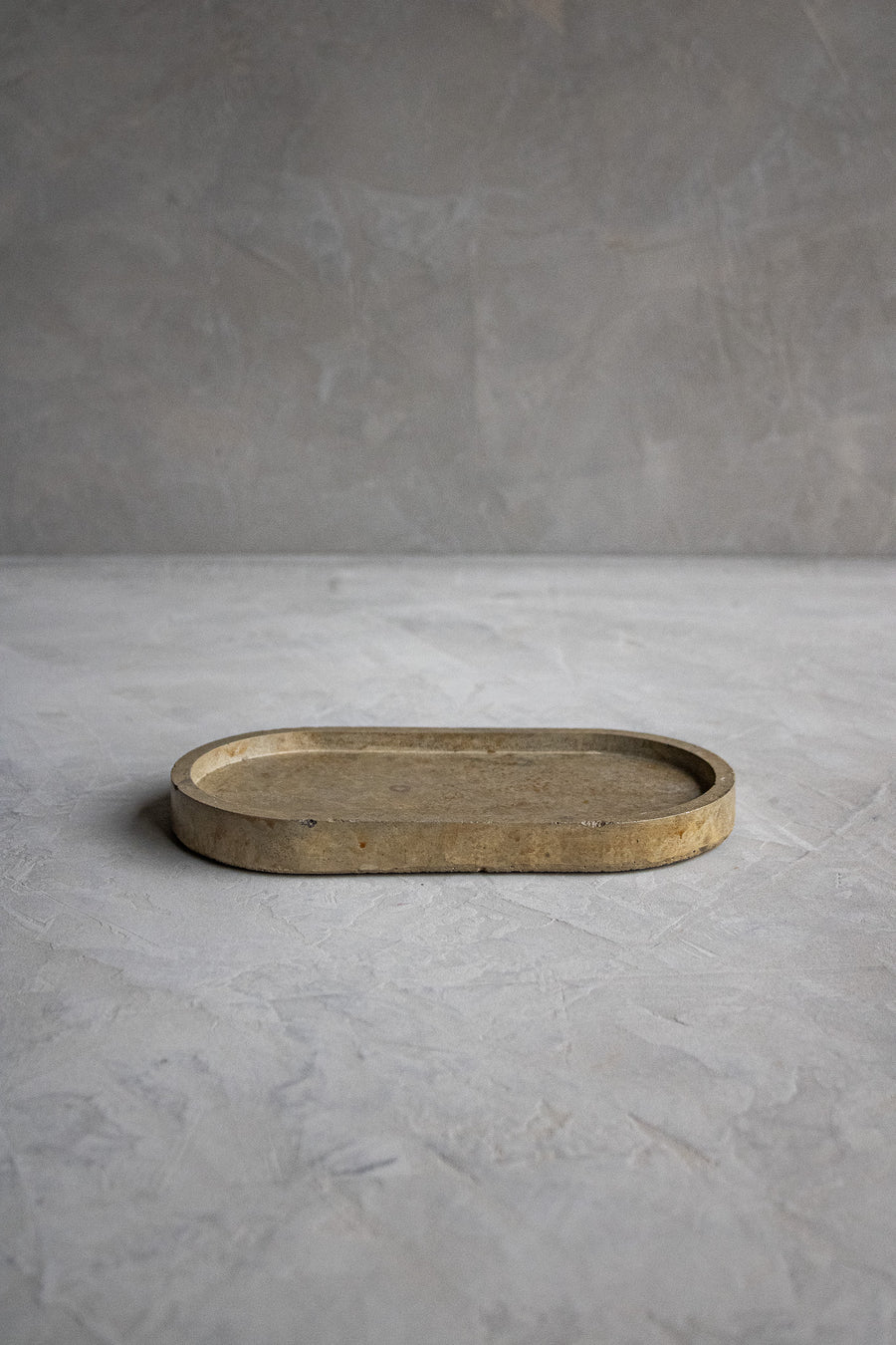 Modern Oval Cement Tray