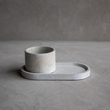 Modern Oval Cement Tray