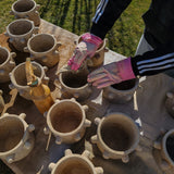 Handcrafted Maya Cement Planter Pot