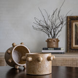 Handcrafted Maya Cement Planter Pot
