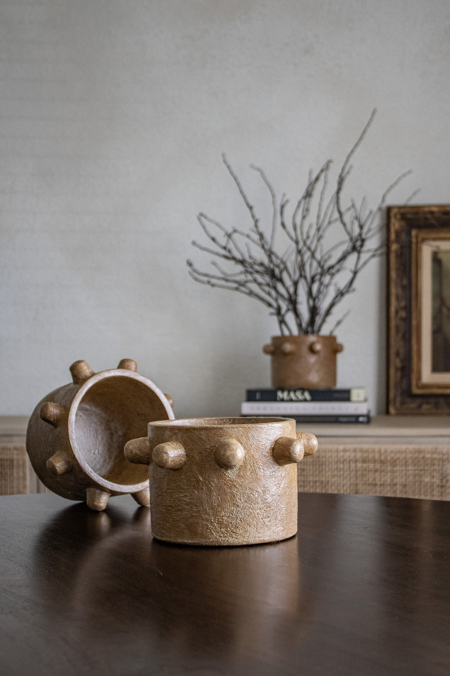 cement planter pots Handcrafted Maya Cement Planter Pot – Casa Refined Shop